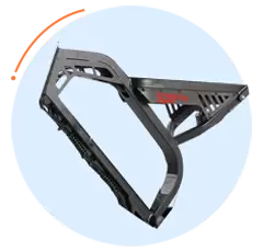 Ocelový <br>rám